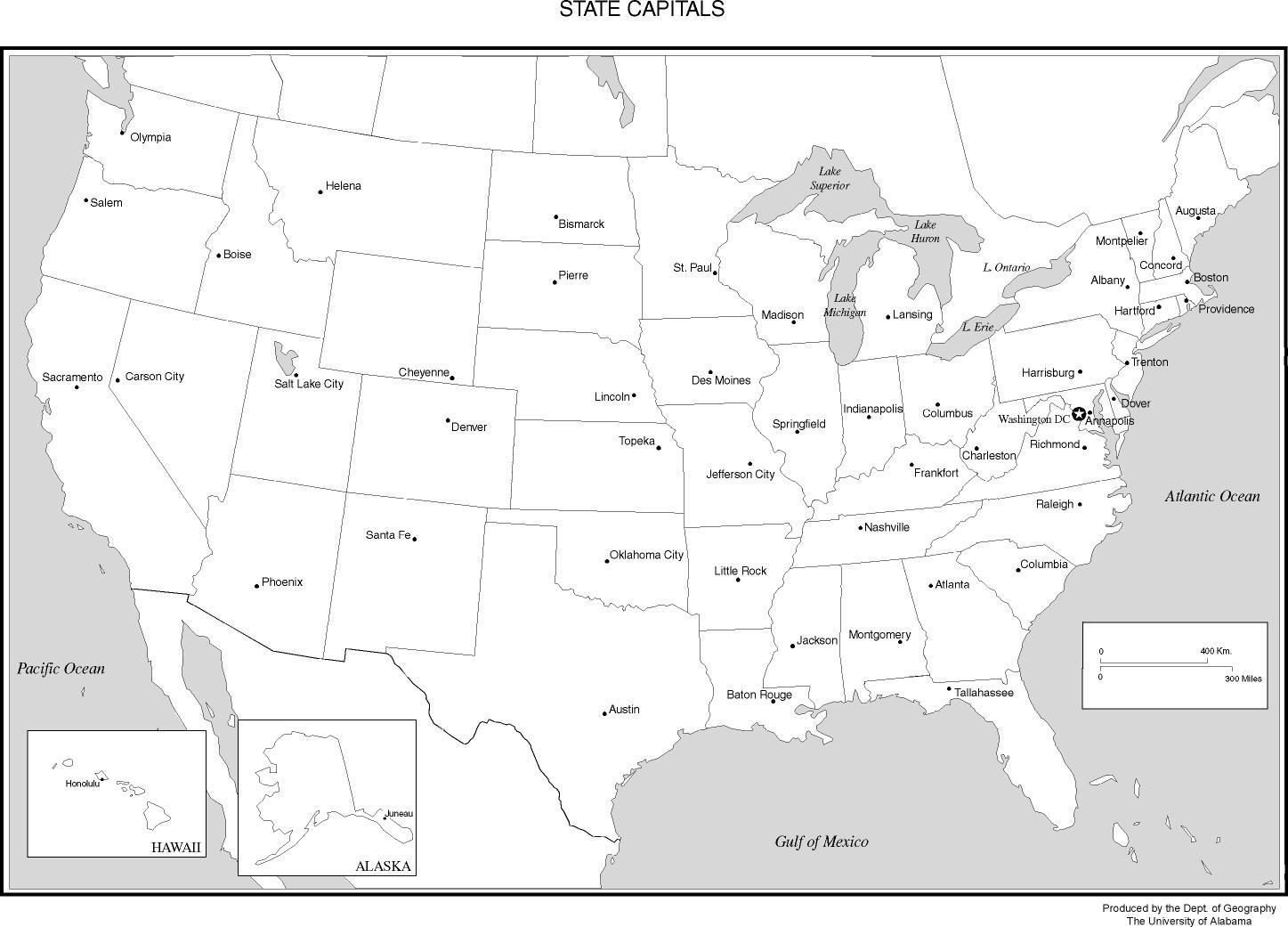 United States Printable Map Free Printable Map Of The United States Northern America Americas