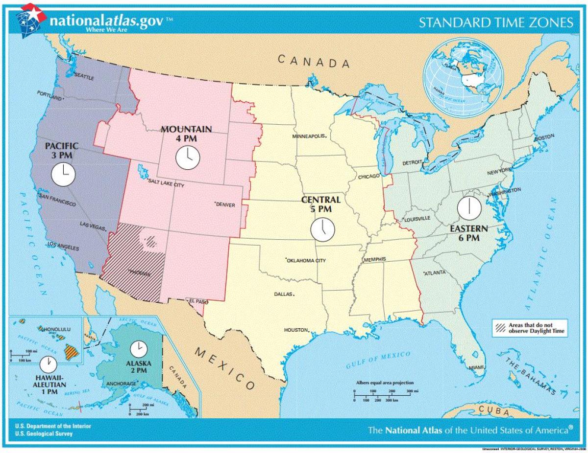 United States zone map