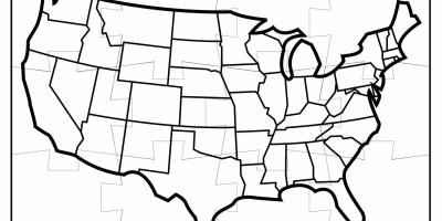 US States quiz map